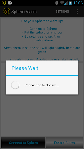Sphero Alarm