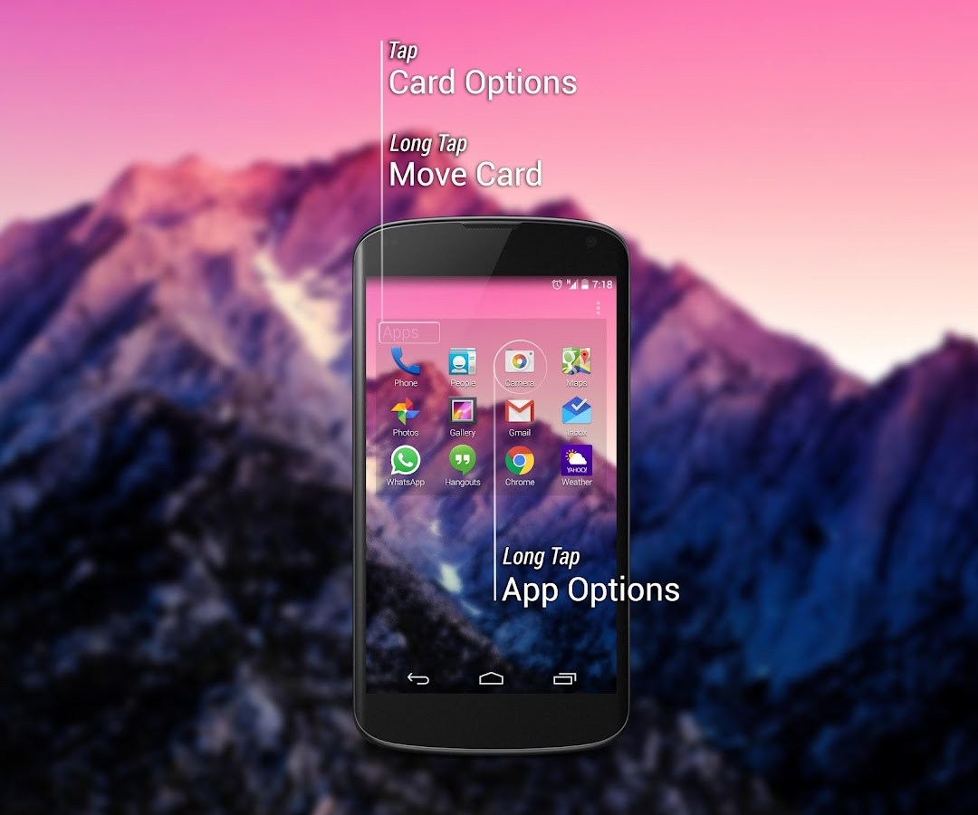   2tap Launcher- 스크린샷 