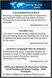 Software Testing World Info poster 2