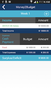 Money2Budget Screenshots 3