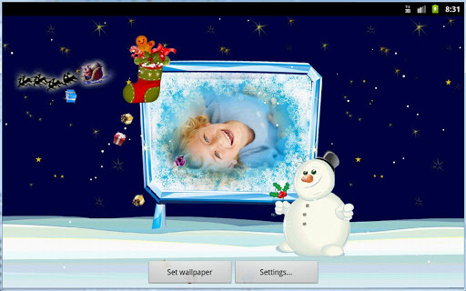 Christmas Card Live Wallpaper