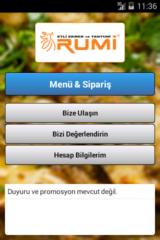 Rumi Etli Ekmek ve Tantuni