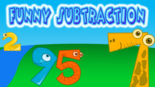 Funny Subtraction Math Kids