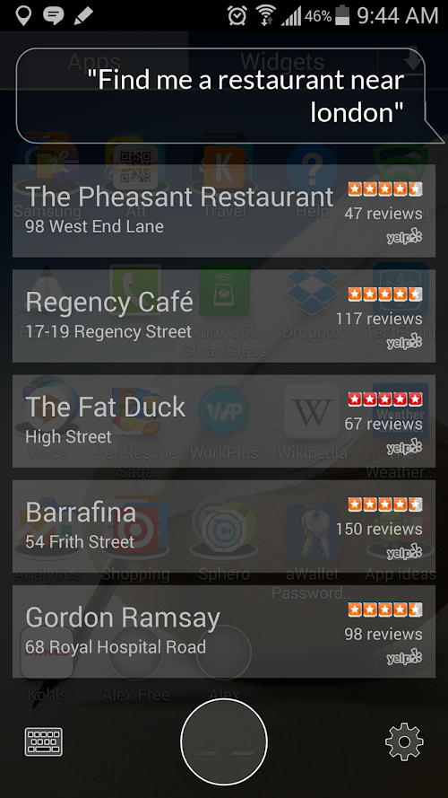 Android application Alex (Siri for Android) Free screenshort