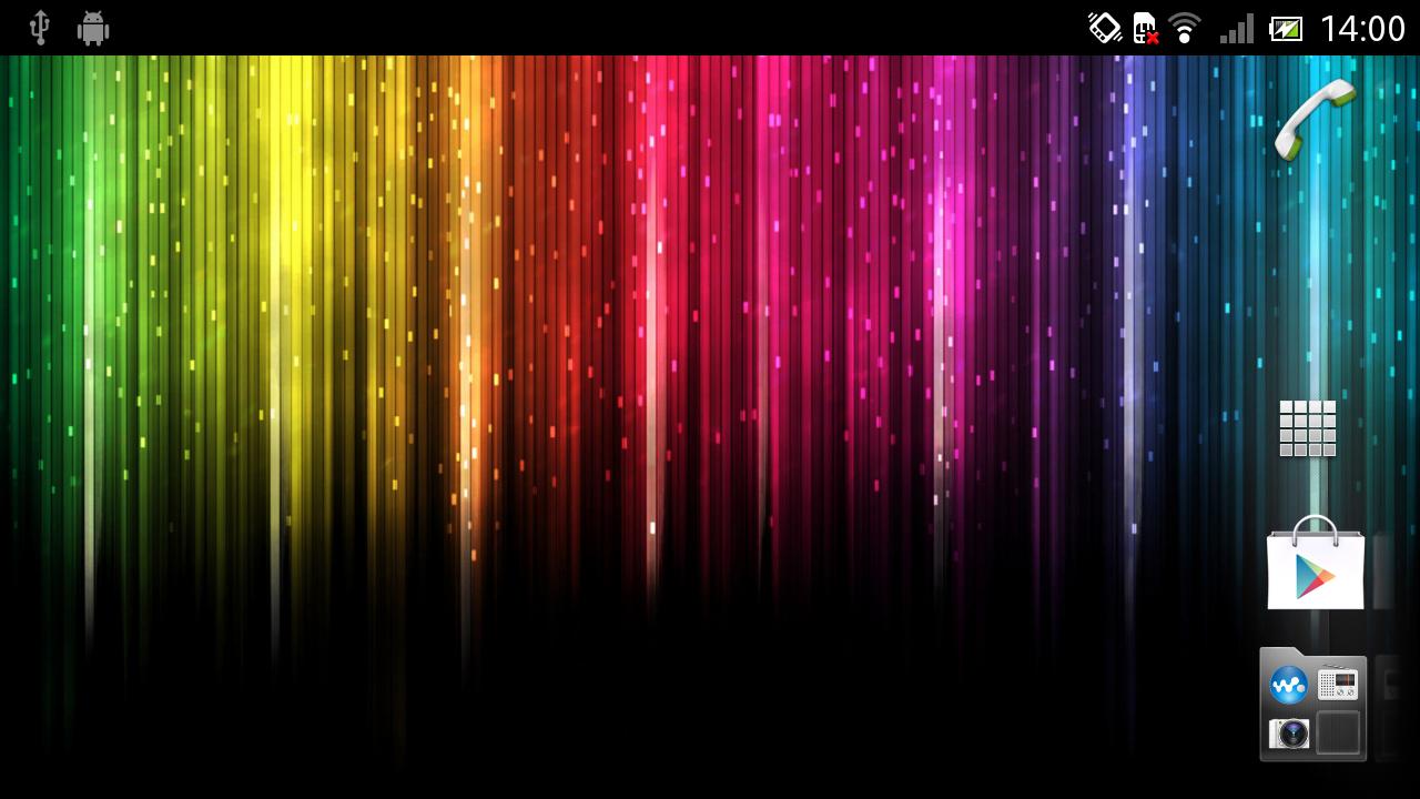 Neon Rainbow Roses Wallpaper