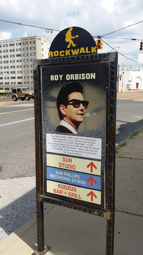Roy Orbison Rockwalk Marker