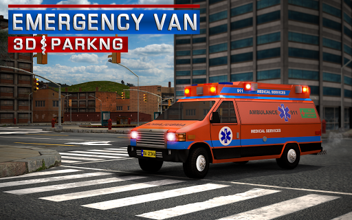 Emergency Van 3D Parking