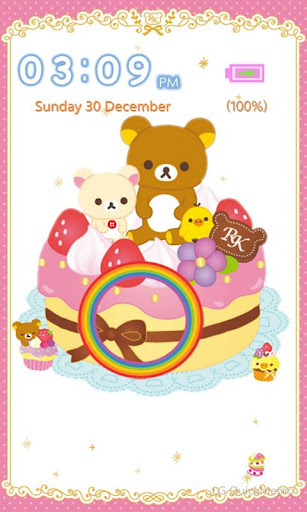 【免費個人化App】Rilakkuma GO Locker Theme V.2-APP點子