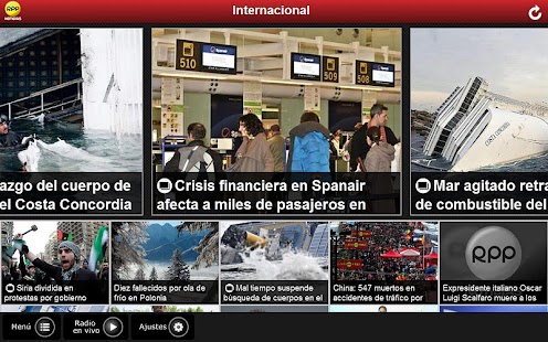 RPP Noticias Tablet