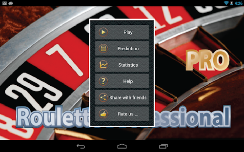 Android application Roulette Professional screenshort
