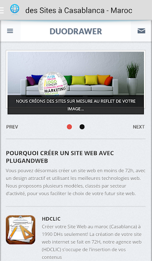 Creation Site Web au Maroc