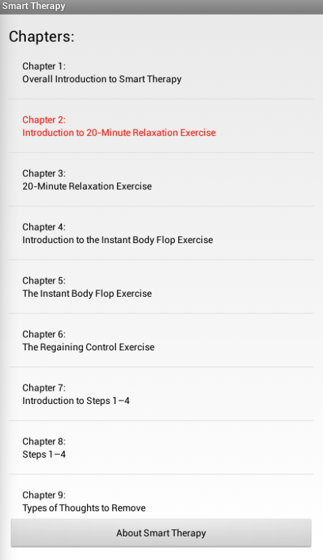 Smart Therapy Screen 3