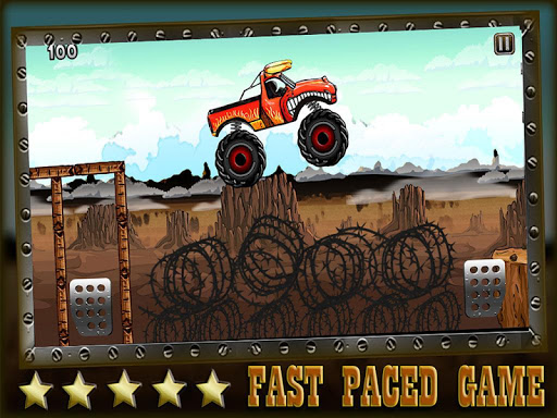 【免費賽車遊戲App】Monster Truck Jam - Car Crush-APP點子