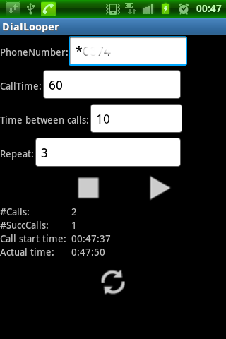 DialLooper - Call tester