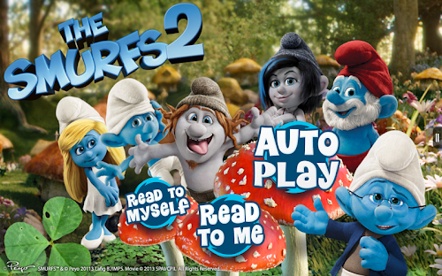 Android application The Smurfs 2 Movie Storybook screenshort