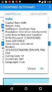 Countries Dictionary Screenshots 4