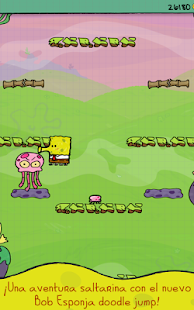  Bob Esponja Doodle Jump: miniatura de captura de pantalla  