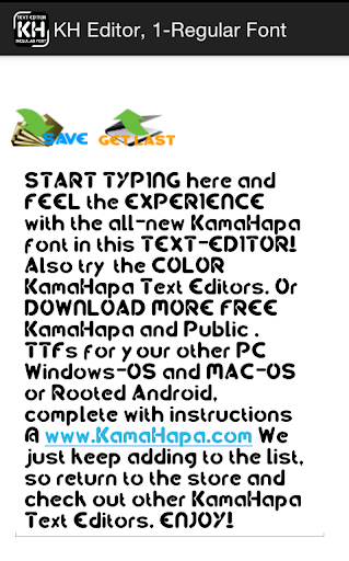 KH1 EDITOR 1FONT KH-REGULAR