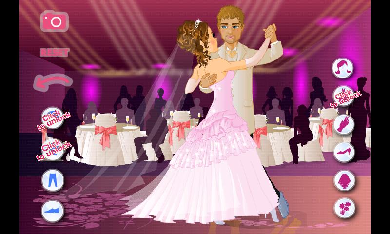 wedding dress up games