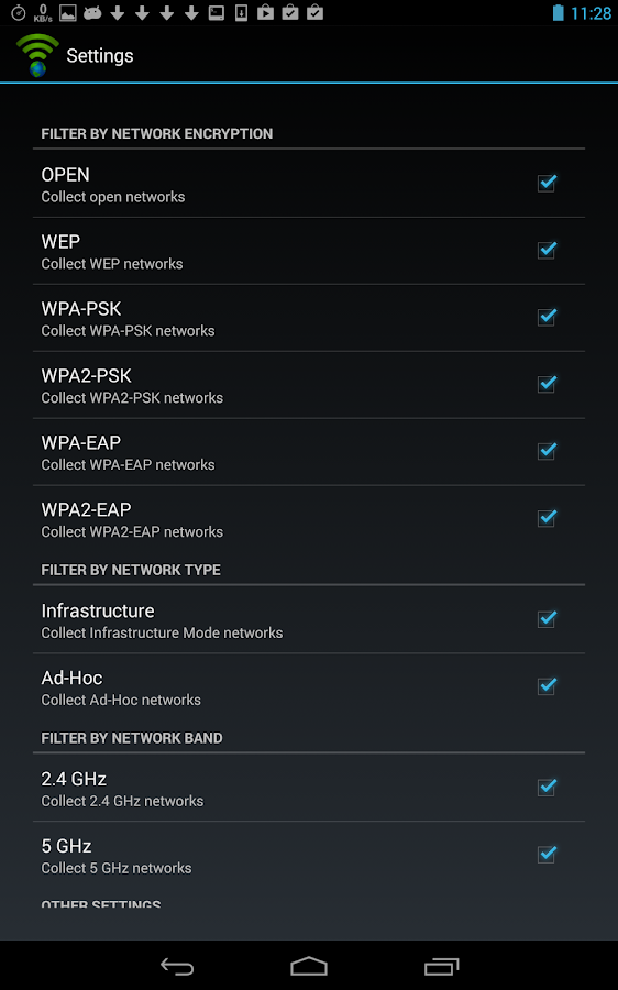 Wifi Collector - screenshot