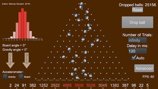 Galton Board Simulation