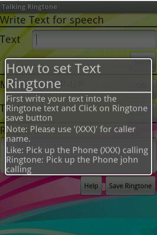 Tallking Ringtone