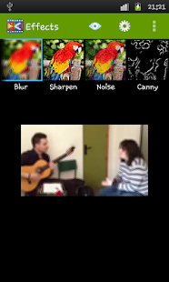 AndroVid Video Editor Pro - tela de miniaturas