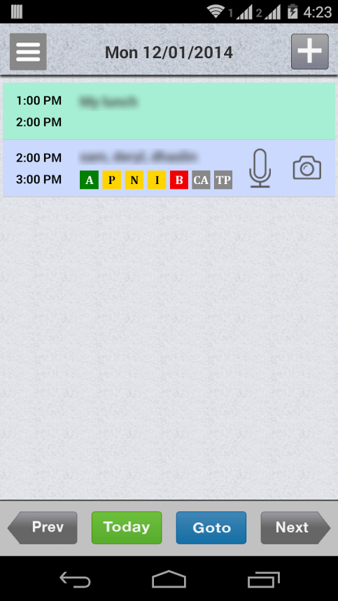 Therasoft Dictate Screen 3