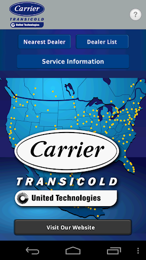 Carrier® Transicold NA Locator