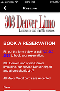 Free Download 303 Denver Limo APK for PC