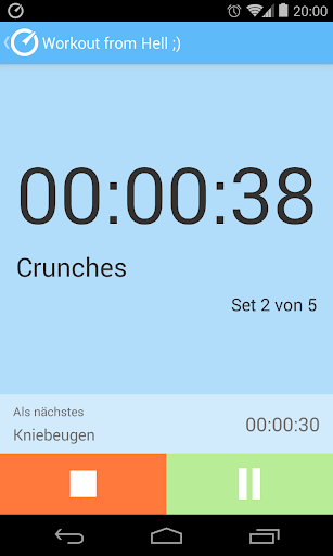 Workout Timer Testversion