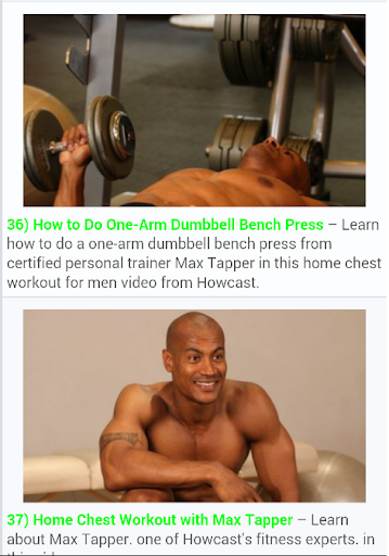 【免費健康App】Chest Workout for Men-APP點子