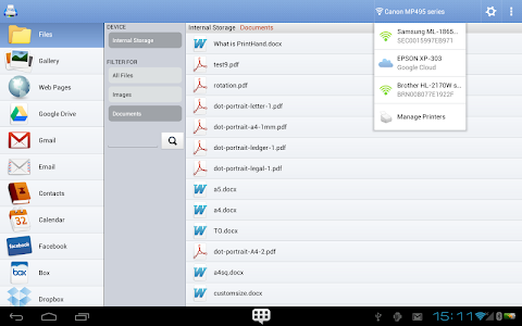 Screenshot PrintHand Mobile Print Premium v7.0.0