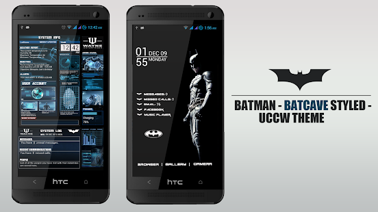 Batman - BatCave UCCW Theme - screenshot thumbnail