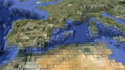 Blocky Earth turns Google Maps terrain into Minecraft-like blocks - The  Verge