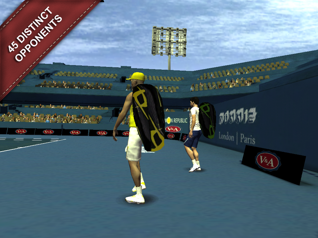 Cross Court Tennis 2 - screenshot