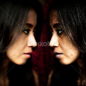 stereo by Endro Boloth - People Portraits of Women