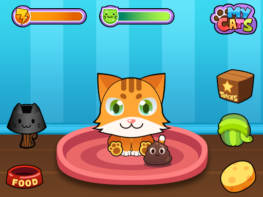 【免費教育App】My Virtual Cat - Cute Kittens-APP點子