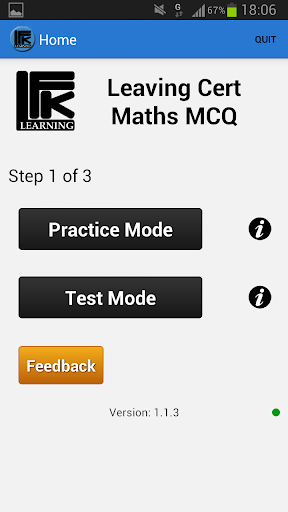 Leaving Cert Maths MCQ