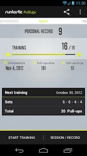   Runtastic Pull-ups Workout PRO- screenshot thumbnail   