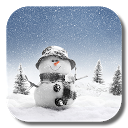 Snowman Live Wallpaper mobile app icon