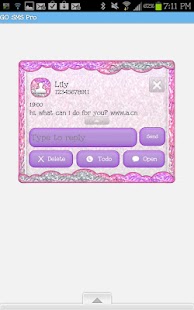 Free Download GO SMS - Sparkle Pastel Sky 5 APK for PC