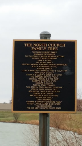 North Church Family Tree Plaque