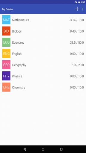 【免費教育App】My Grades-APP點子