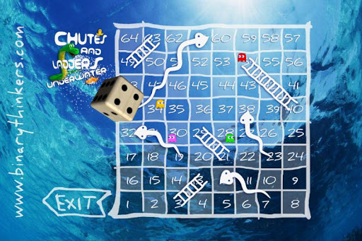 【免費棋類遊戲App】Chutes and Ladders Underwater!-APP點子