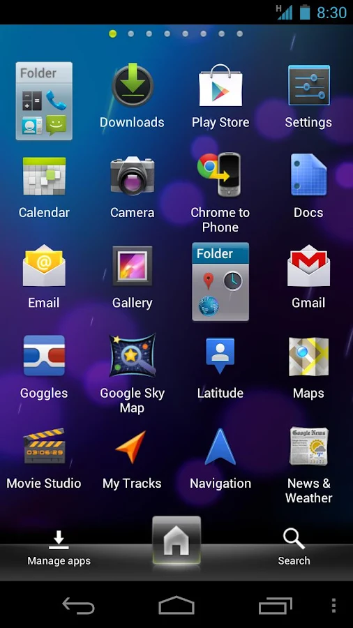 Nemus Launcher - screenshot