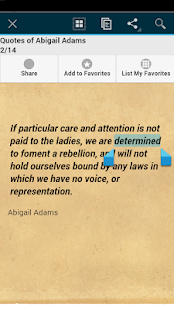 Download Quotes of Abigail Adams APK