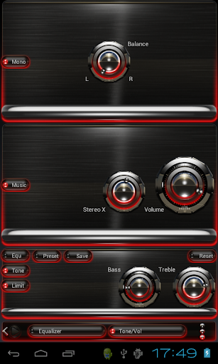 【免費生活App】Poweramp skin Red Glow-APP點子