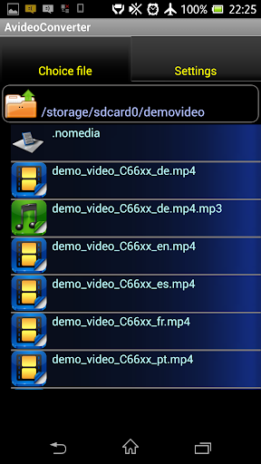 Video converter mp4 Aencoder