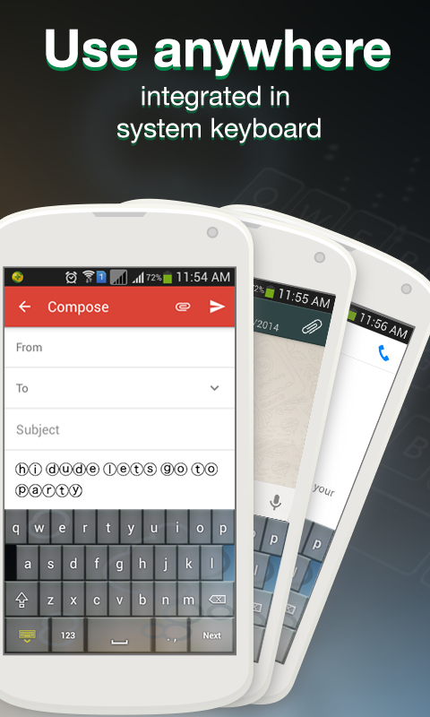 Fonts Keyboard - cool fonts Screen 3